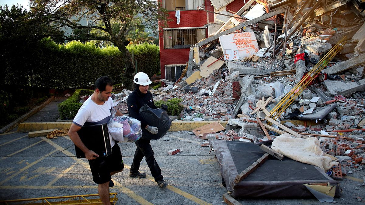Terremoto en Colombia: ya son 254 los muertos y continúa la búsqueda desesperada de sobrevivientes. (Foto: Reuters)