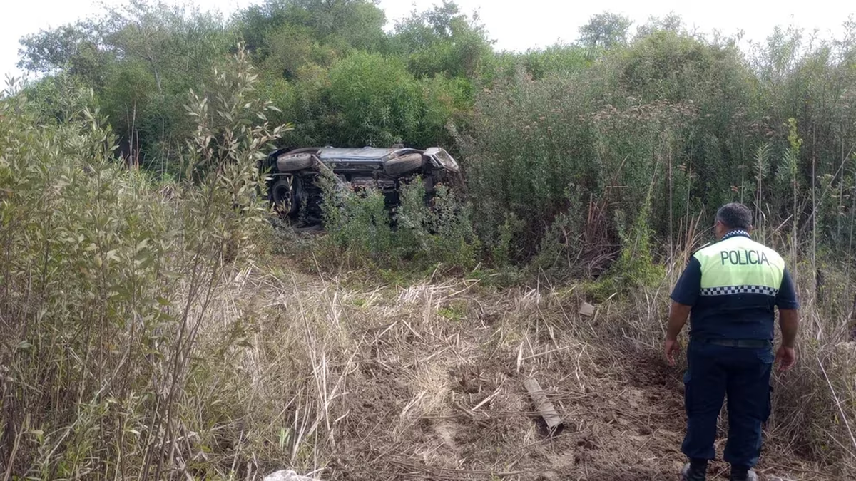Accidente del Pulga Rodríguez (fotos @NachoGenovart)