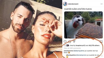 ¡alba y renato no paran de piropearse!