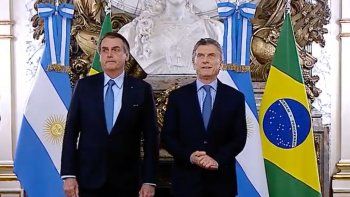 En vivo: Mauricio Macri recibe en la Casa Rosada a Jair Bolsonaro
