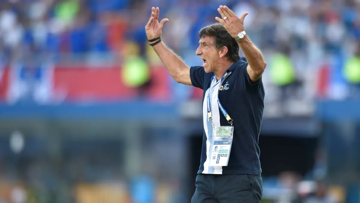 La emoción de Gustavo Costas por la consagración de Racing en la Copa Sudamericana&nbsp;
