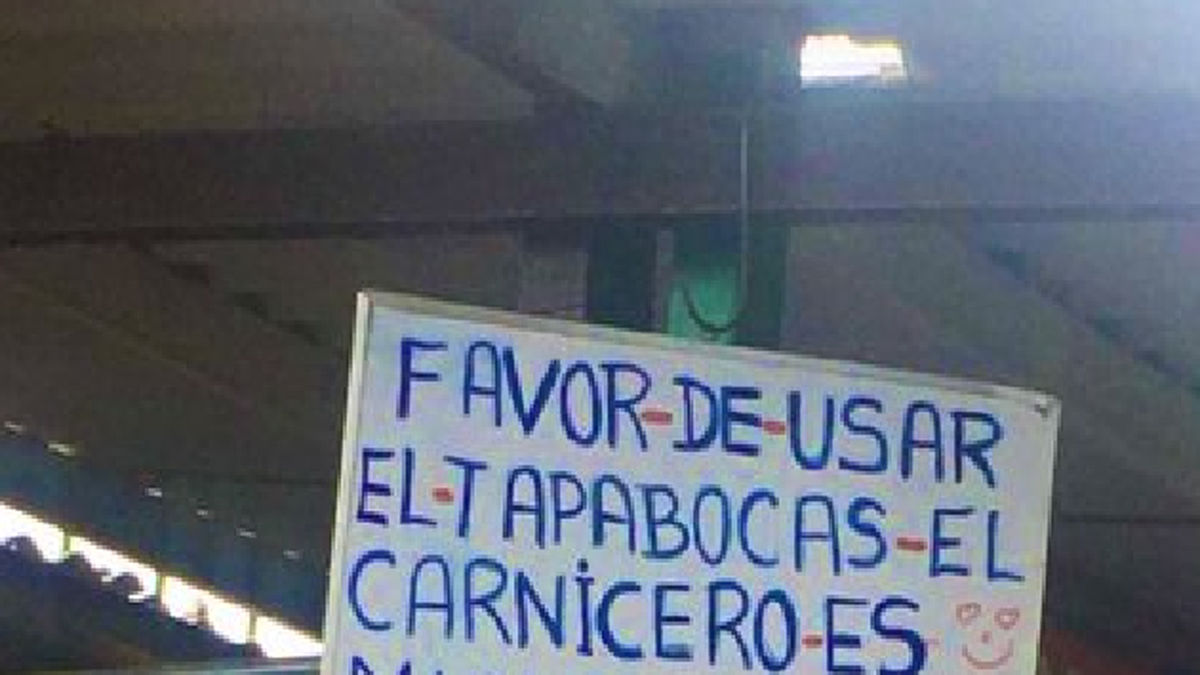 El insólito pedido de un carnicero en su local