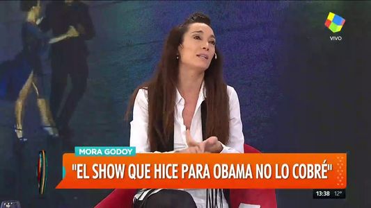 Mora Godoy: El show que hice para Obama no lo cobré