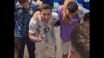 ¡como nunca se lo vio! la arenga viral e intima de messi en el maracana, antes de ganarle a brasil ¡como nunca se lo vio! la arenga viral e intima de messi en el maracana, antes de ganarle a brasil
