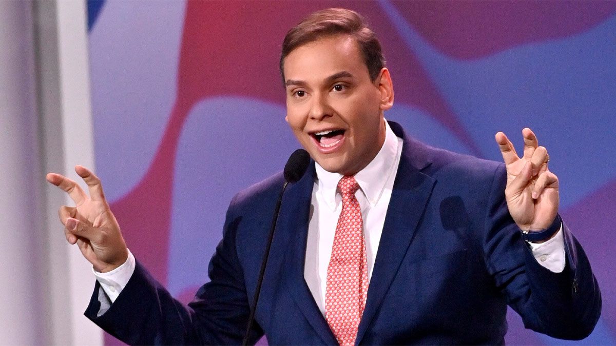 El republicano George Santos