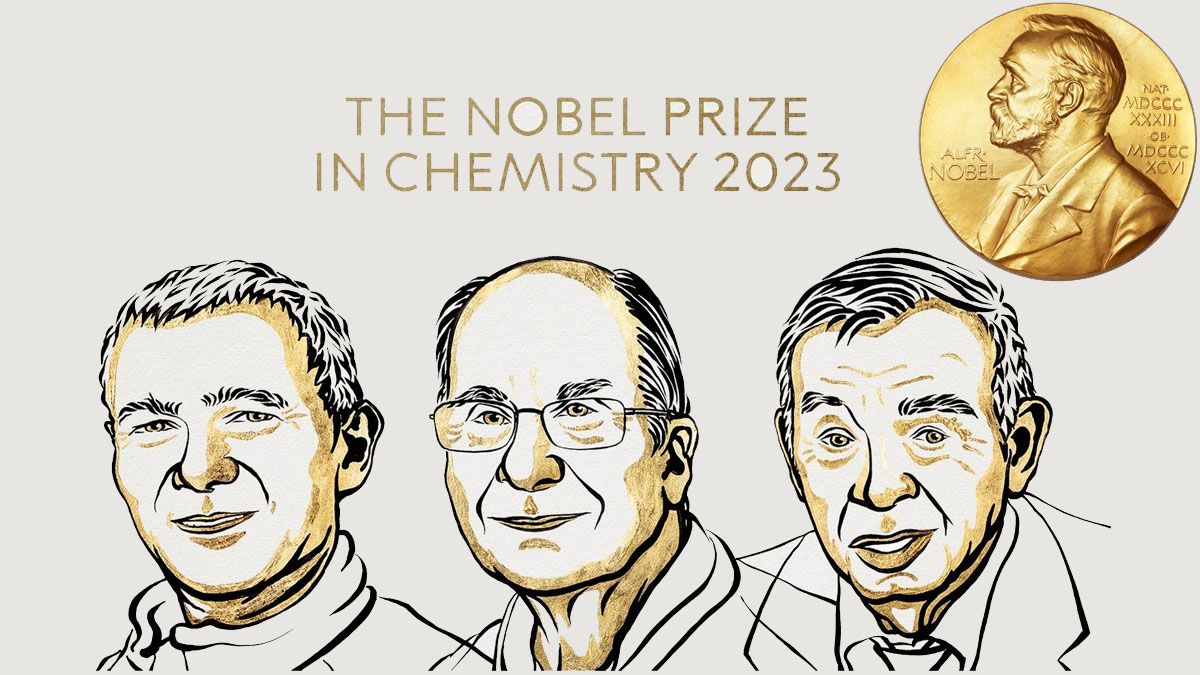 Los premiados en química por el Comité Nobel. Sus nombres se filtraron un día antes (Foto: Comité Nobel).