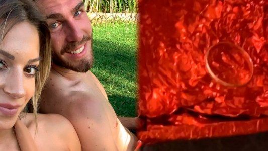 Noelia Marzol se comprometió con el futbolista Ramiro Arias