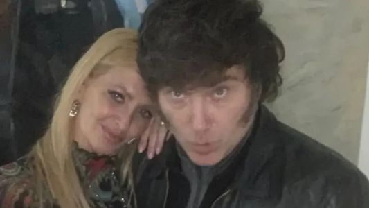 Filtran cómo son las fotos que Yuyito González le manda a Javier Milei desde su camarín