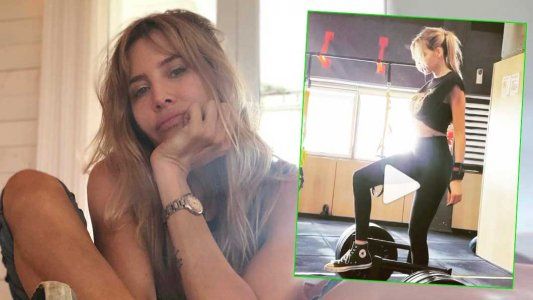 Guillermina Valdes mostró su fuerte entrenamiento pero, por un detalle, fue muy criticada en las redes