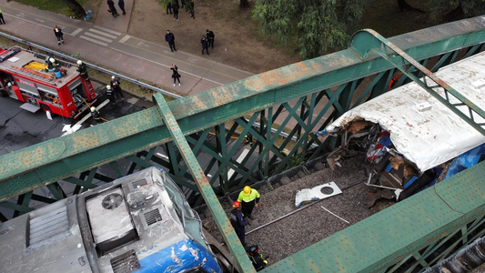 Choque de trenes en Palermo: un accidente filmado con más de 10 cámaras