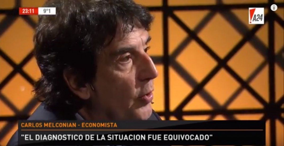 Melconian sigue con las críticas al Gobierno: El plan A fracasó y el FMI es el plan B
