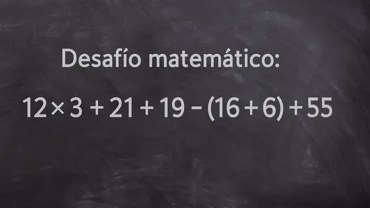 Desafío matemático: la cuenta que esconde una trampa en la que muchos caen