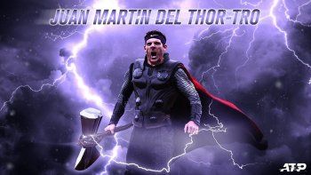 Avengers End Game: la ATP eligió a Del Potro como el superhéroe más importante del tenis