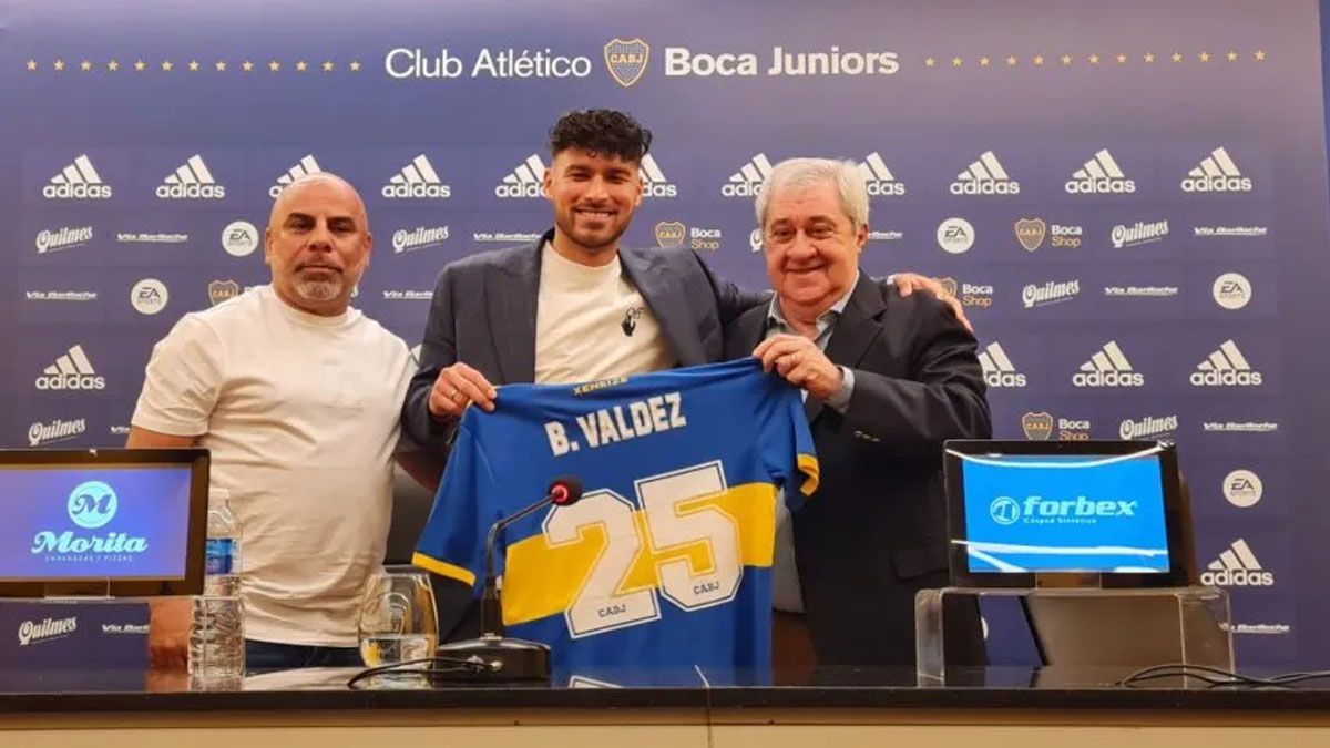 Bruno Valdez es el nuevo refuerzo de Boca.&nbsp;