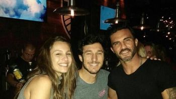 ¿Un palito para Nicole? Cubero, Pampita y Pico, juntos en Mar del Plata