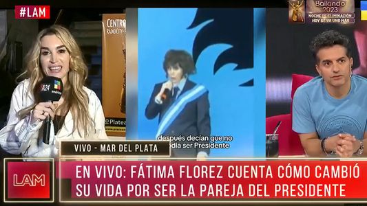 ¡Lo dijo! Fátima Florez reveló en LAM cuándo Javier Milei irá a verla al teatro