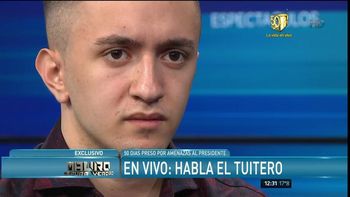 Habló el tuitero que amenazó a Macri: Espero que me reciba para pedirle disculpas