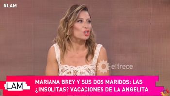 Las vacaciones de Mariana Brey con su actual pareja, ¡y su ex!