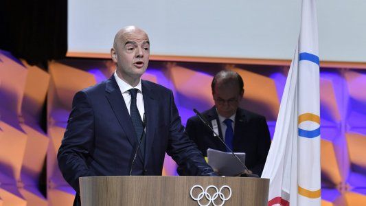 Infantino, presidente de la FIFA, fue designado también como miembro del Comité Olímpico Internacional
