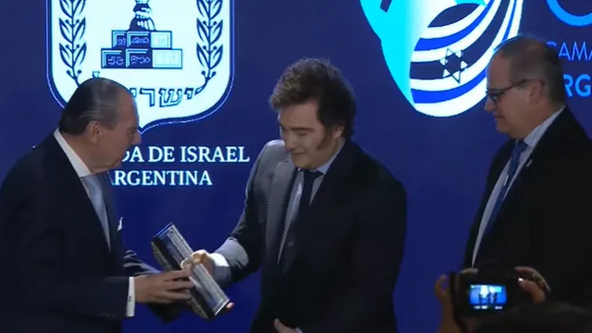 El Presidente habl&oacute; ante empresarios argentinos e israel&iacute;es.