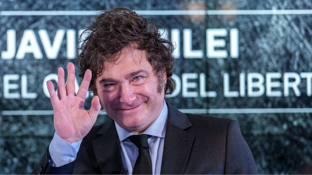 Javier Milei habló sobre una posible reelección: Va a depender de la gente. (Foto: AP)