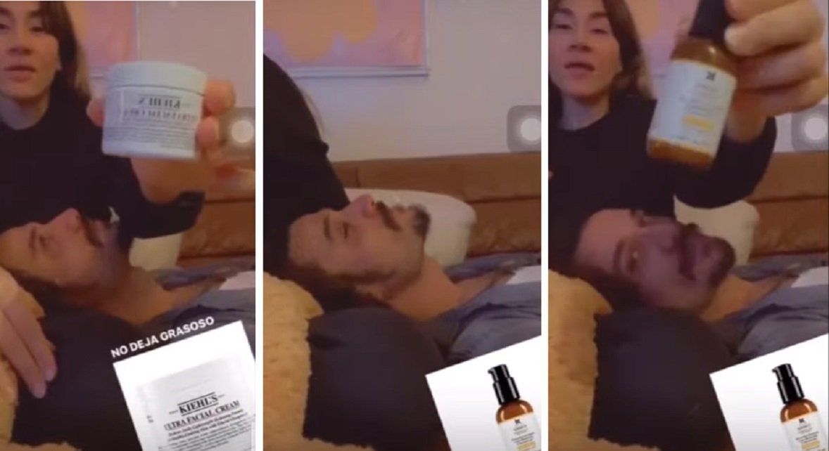 El tutorial de maquillaje hot de Jimena Barón y Daniel Osvaldo