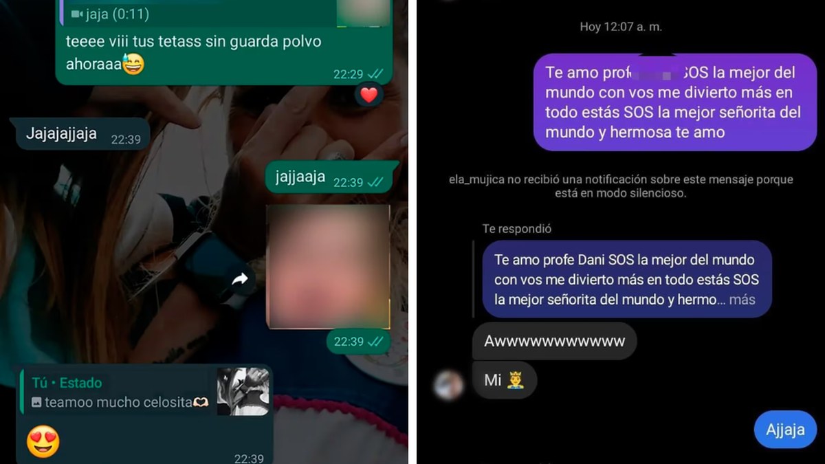 Así actuaba la maestra que les enviaba chats subidos de tono a sus alumnos  de 12 y 13 años