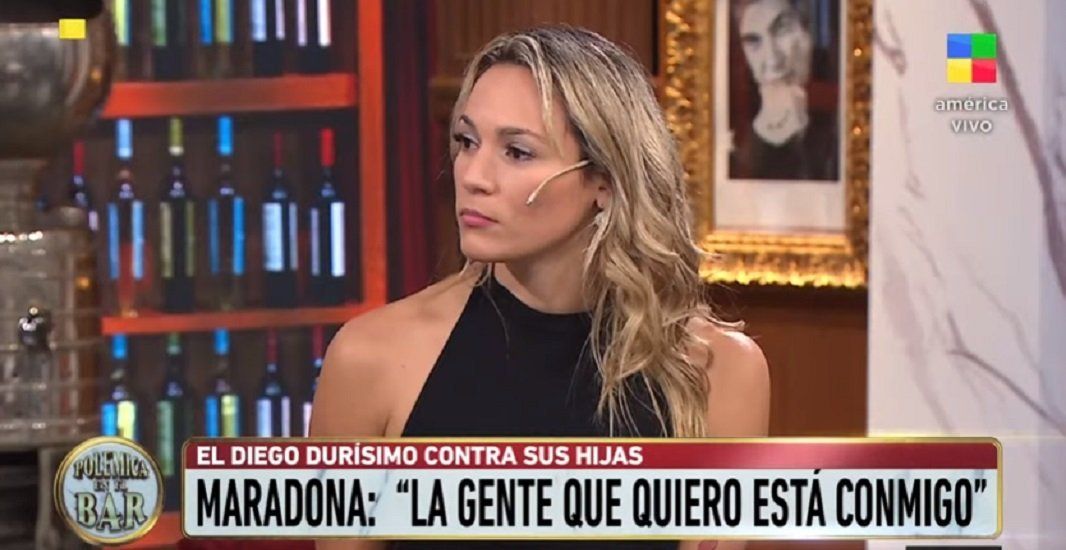 Rocío Oliva sobre el video de Maradona que mostró Intrusos: Para mí va dirigido a sus hijas