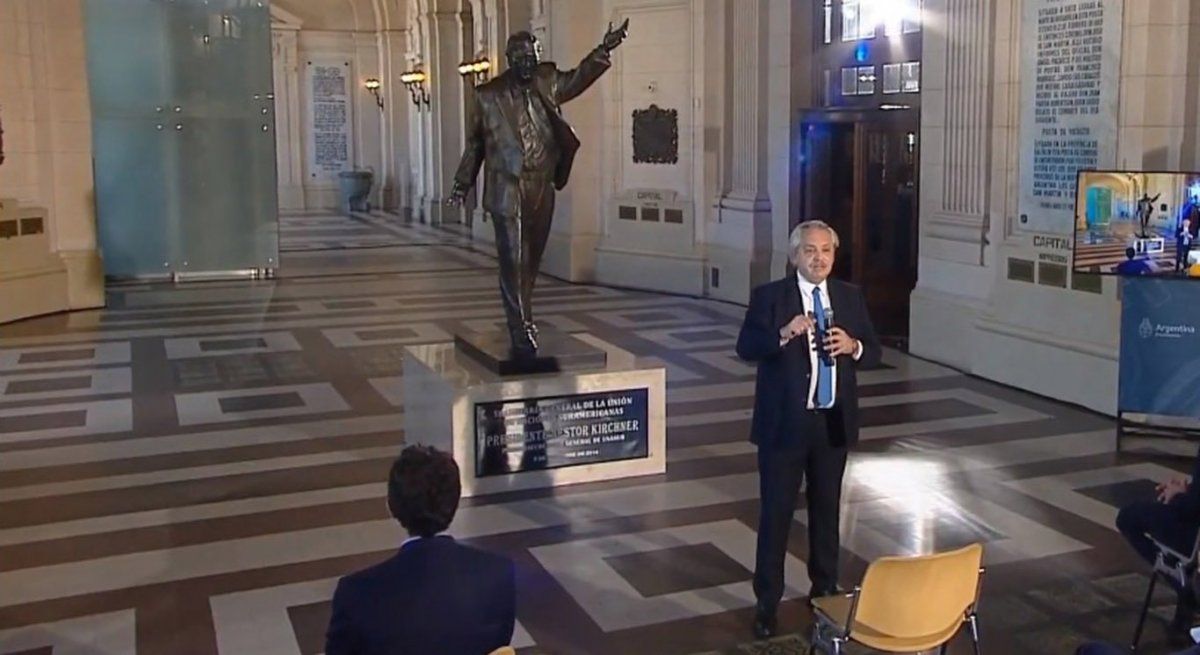 Alberto Fernández: Mi deber es venir a terminar con la tarea que empezó Néstor y siguió Cristina