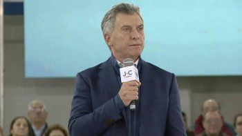 Macri: Este domingo se define si seguimos avanzando o volvemos al pasado