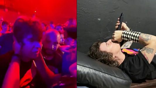 Maxi Trusso se tiró del escenario, nadie lo agarró y sufrió una durísimo golpe: el impactante video