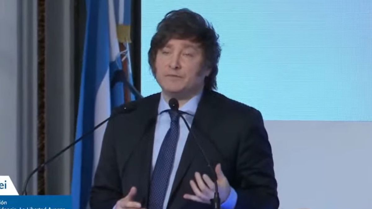 Javier Milei en el Council de las Americas: El Banco Central es una estafa (Foto: captura de video)
