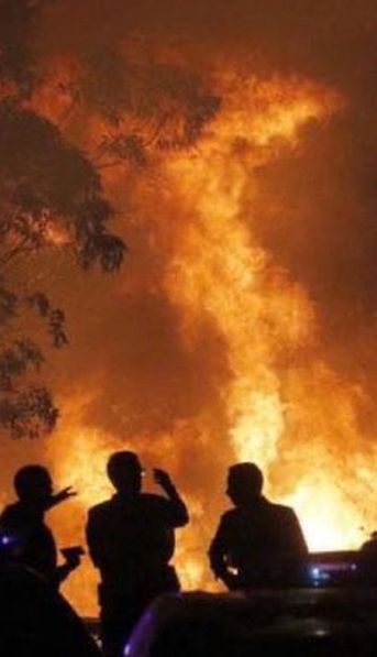 Impresionantes imágenes de los devastadores incendios en España por el calor extremo