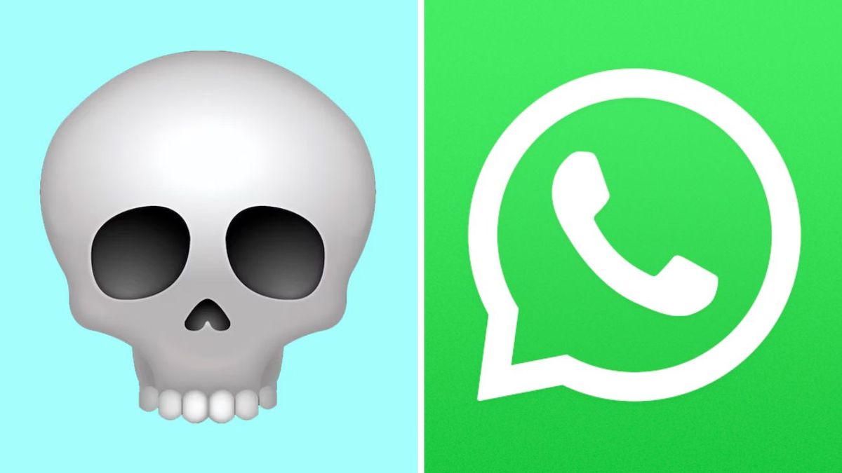 Qué significa el emoji de la calavera en WhatsApp y por qué cada vez más personas lo usan.