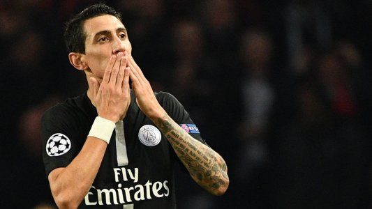 Un golazo de Di María salvó al PSG de la caída ante Nápoli en el último minuto
