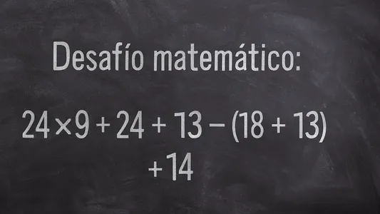 Desafío matemático: la cuenta que pone a prueba tu conocimiento