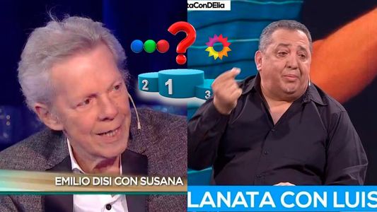 Rating: Cómo fue el duelo entre Susana con Emilio Disi y Lanata con Luis DElía