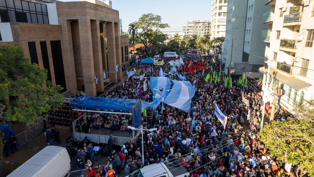 30 mil personas se reunieron por la paz