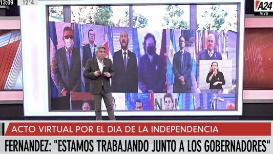 Un símbolo de acción y unión: Fernández se mostró con todos los gobernadores en el momento más álgido de la cuarentena