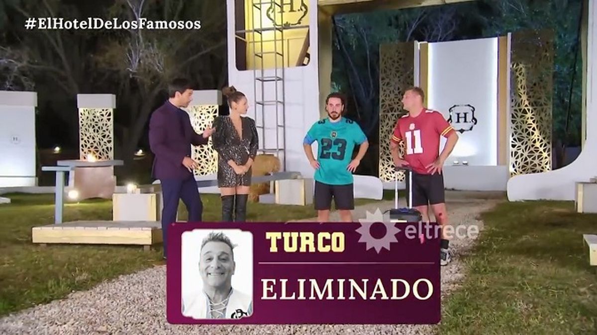 El Turco Garc&iacute;a qued&oacute; afuera de El hotel de los famosos tras perder el juego de la H contra Imanol Rodr&iacute;guez.&nbsp;
