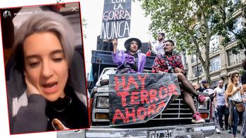 Fuerte crítica en redes sociales a Malena Pichot por la marcha por el Día de la Memoria