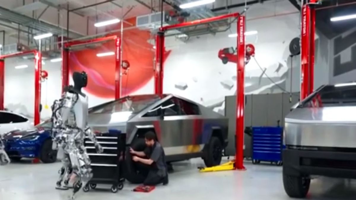 La empresa Tesla tiene ya numerosas denuncias por fallas en sus sistemas de montaje y producci&oacute;n robotizados (Foto: captura de TV).