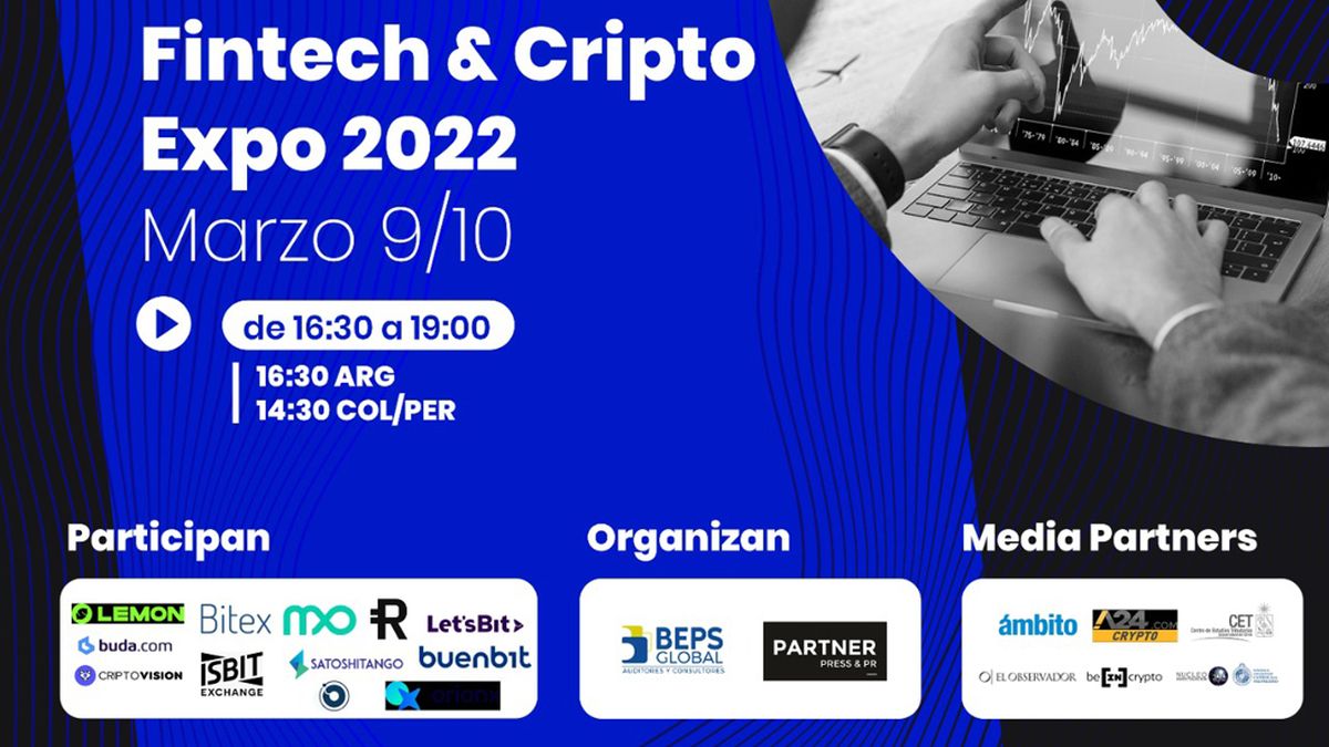 La Fintech & Cripto Expo explorará los cambios presentes y futuros dentro de Latinoamérica en materia cripto.