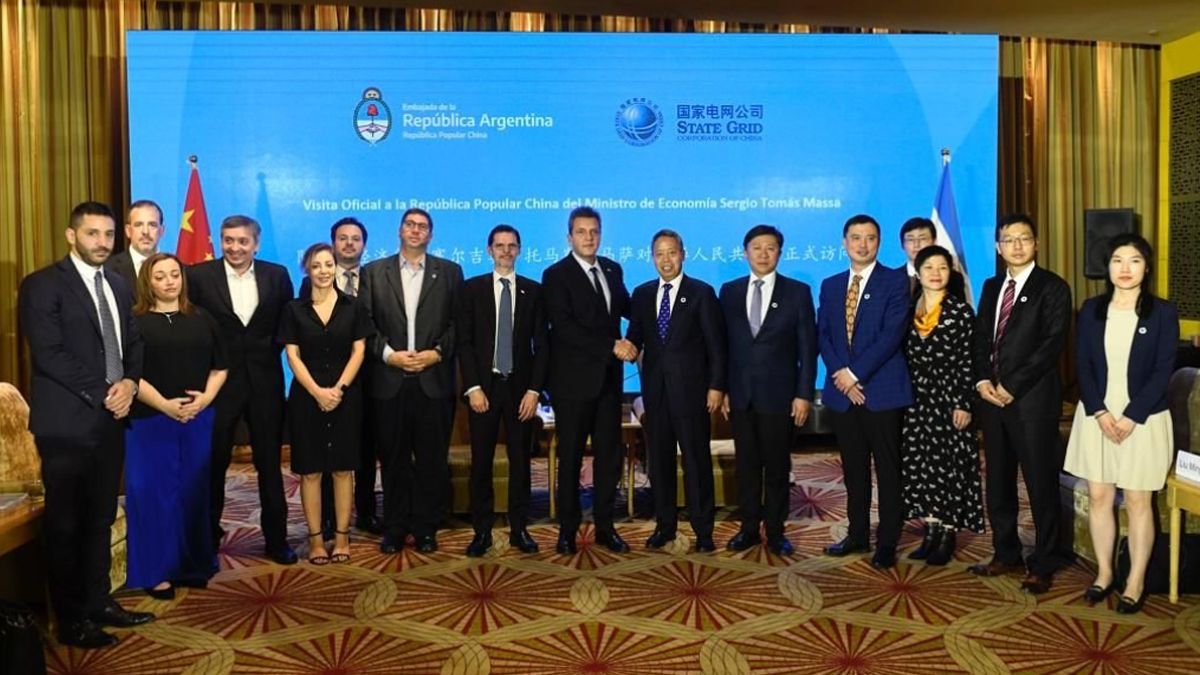 Sergio Massa en China