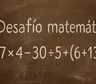 Desafío matemático: ¿en cuánto tiempo podés resolver la cuenta?