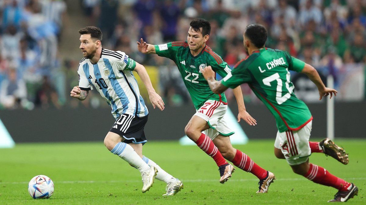 Argentina enfrenta a México
