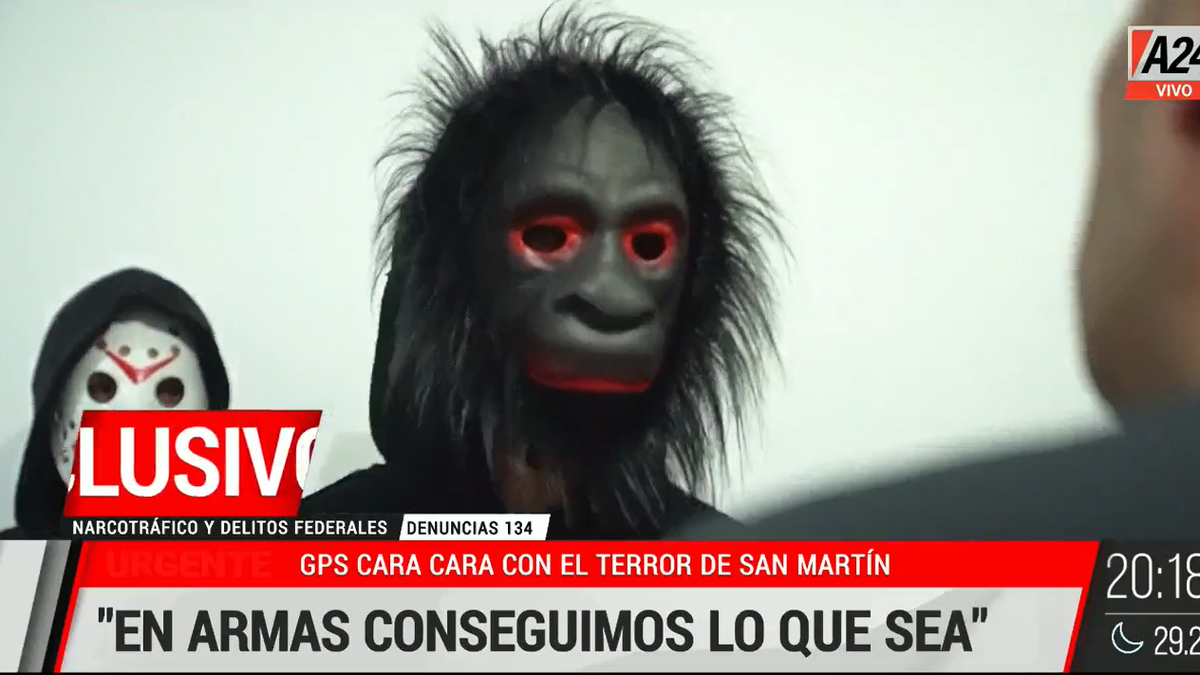 Exclusivo A24 | GPS cara a cara con el terror de San Martín: Va a correr sangre
