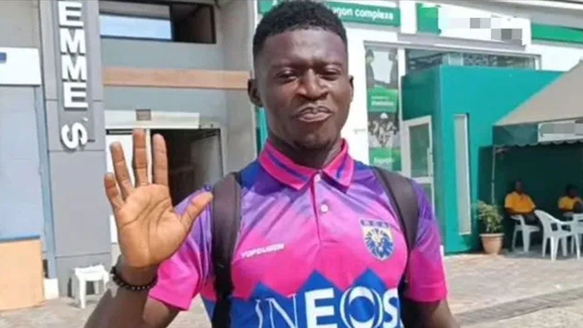 El jugador Moustapha Sylla