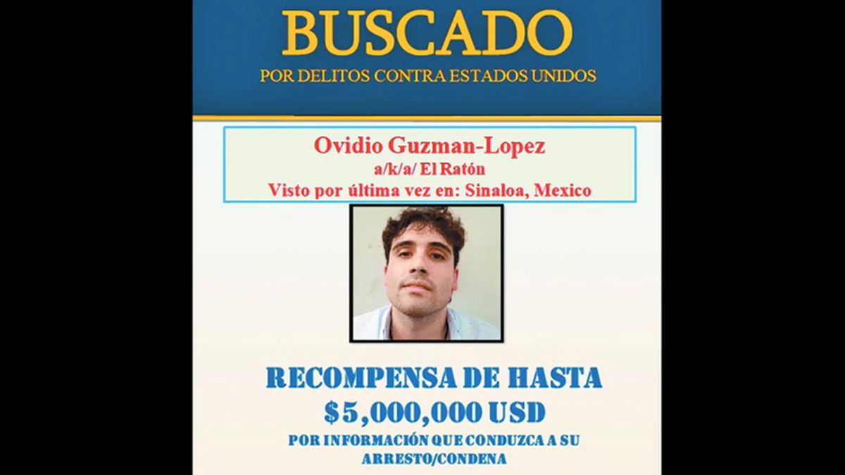 Por Ovidio Guzm&aacute;n se ofrec&iacute;a una recompensa de 500.000 d&oacute;lares (Foto: Gentileza Diario de Yucat&aacute;n)