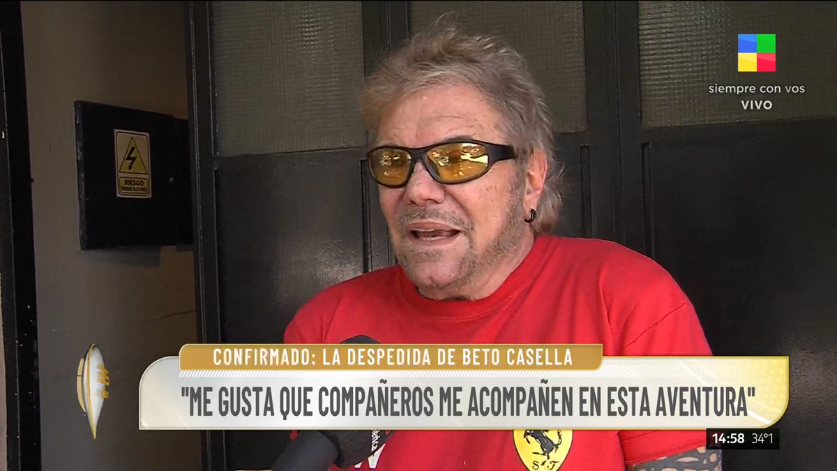 Beto Casella sorprendió a todos con un palito para Edith Hermida tras confirmar su salida de Bendita